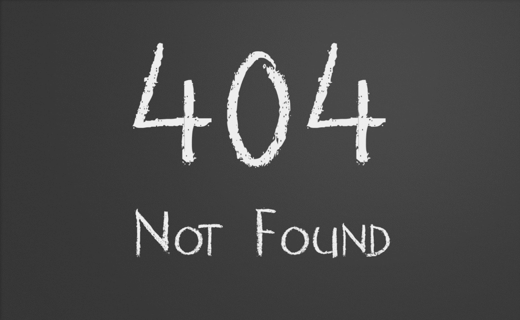 404ページです