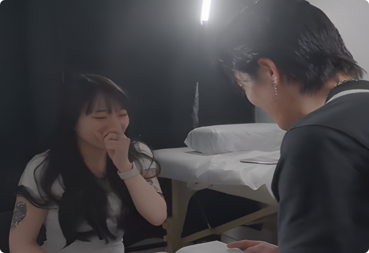 カウンセリングの様子